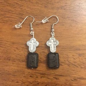 Handmade earrings - Christian